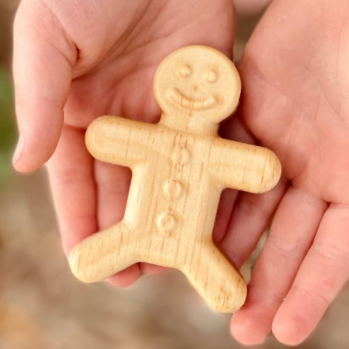 Wooden Gingerbread Buddy - ON SALE - SAVE $7