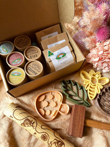 Eco Craft Kit: Eco Crayons, Paints, Slime, Fizz, Playdough & Tools
