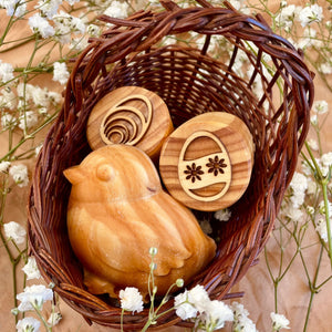 Charlie Chicky / Wooden Chicken - ON SALE 40% OFF