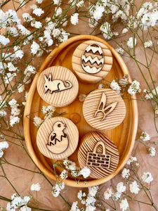 Easter Wooden Stamps - Assorted