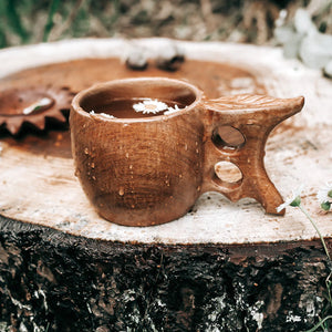 Wooden Leaf Cup