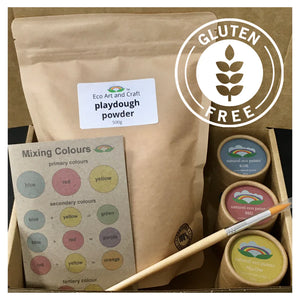 Playdough Powder and Paint Kit: Gluten Free Playdough